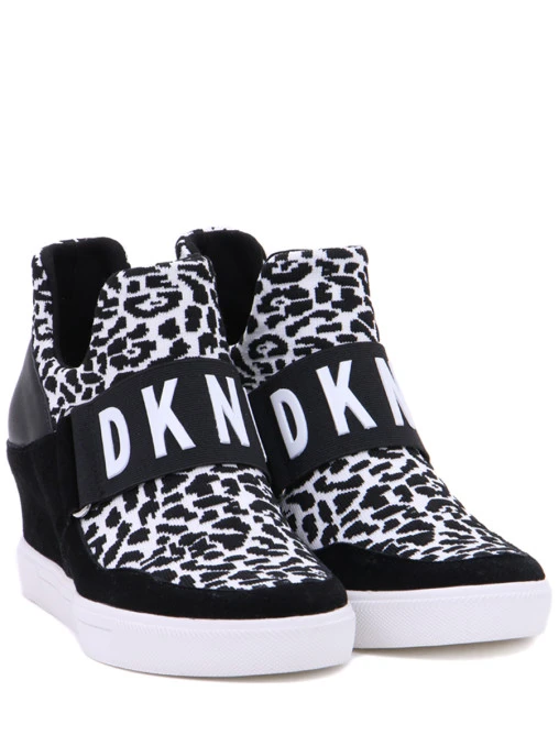 Кроссовки комбинированные DKNY