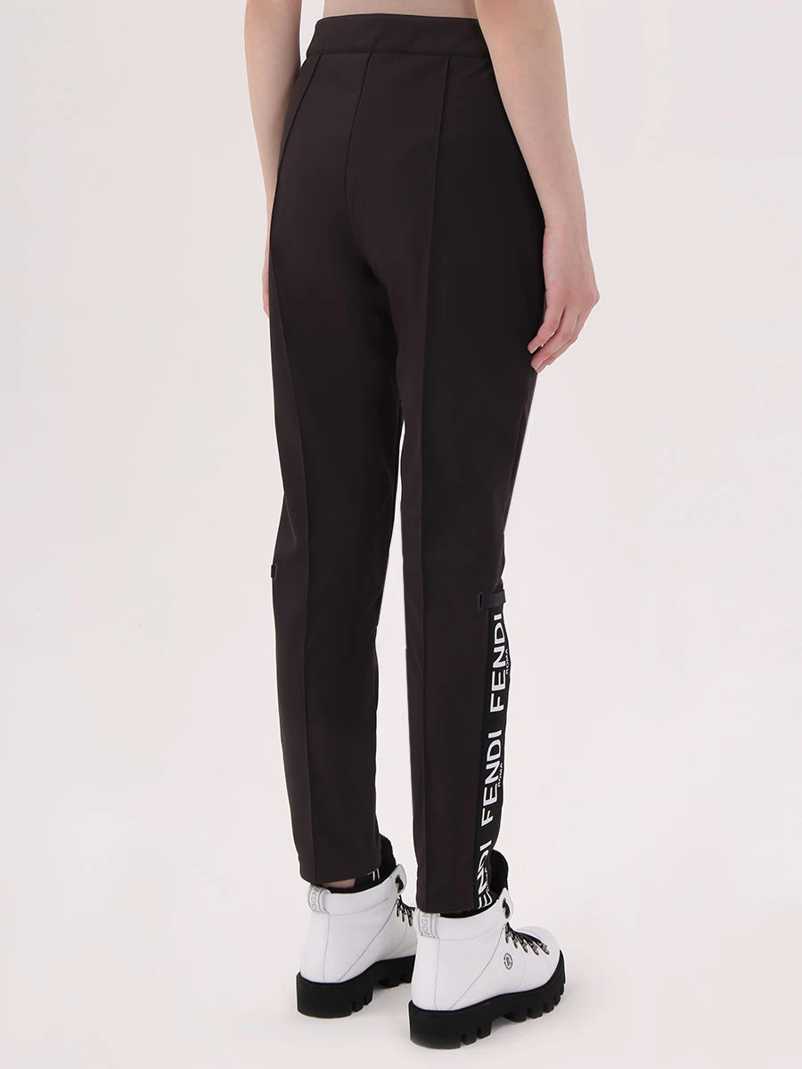 Утепленные брюки со штрипками