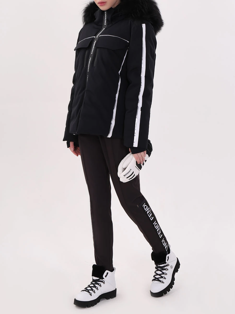 Утепленные брюки со штрипками