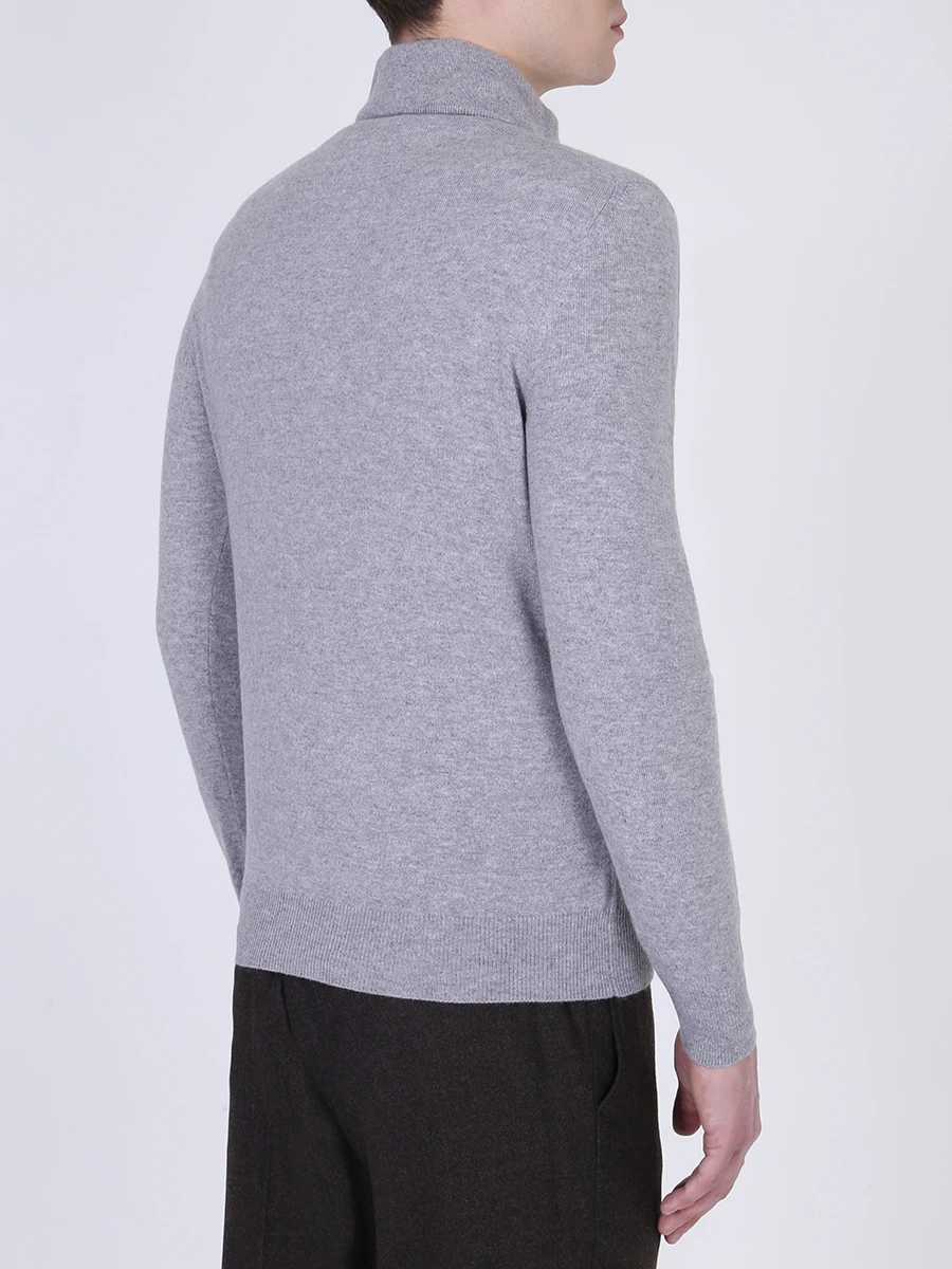 Джемпер кашемировый на молнии