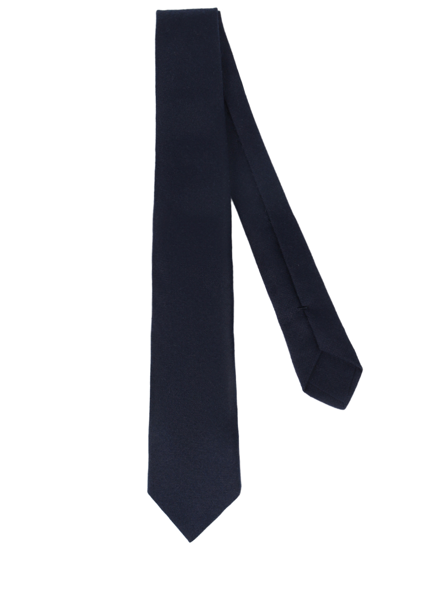 Галстук из шерсти и шелка