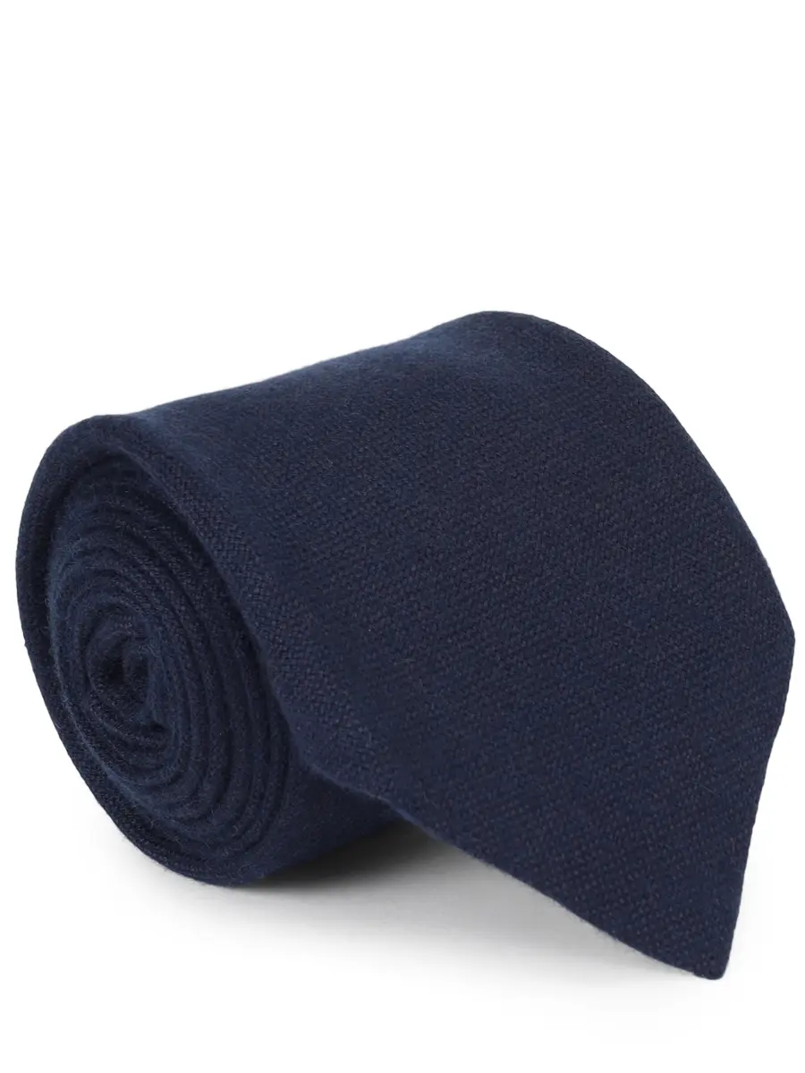 Галстук из шерсти и шелка