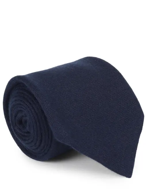 Галстук из шерсти и шелка KITON