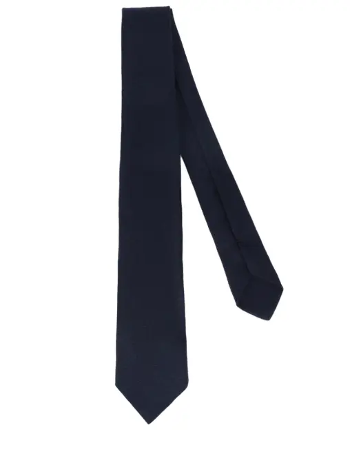 Галстук из шерсти и шелка KITON