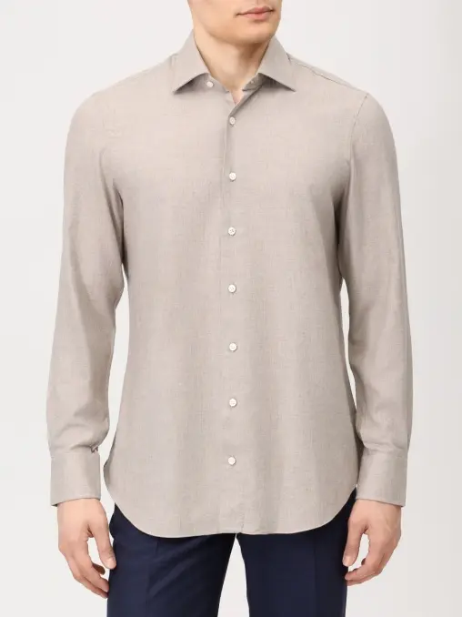 Рубашка Regular Fit хлопковая CESARE ATTOLINI