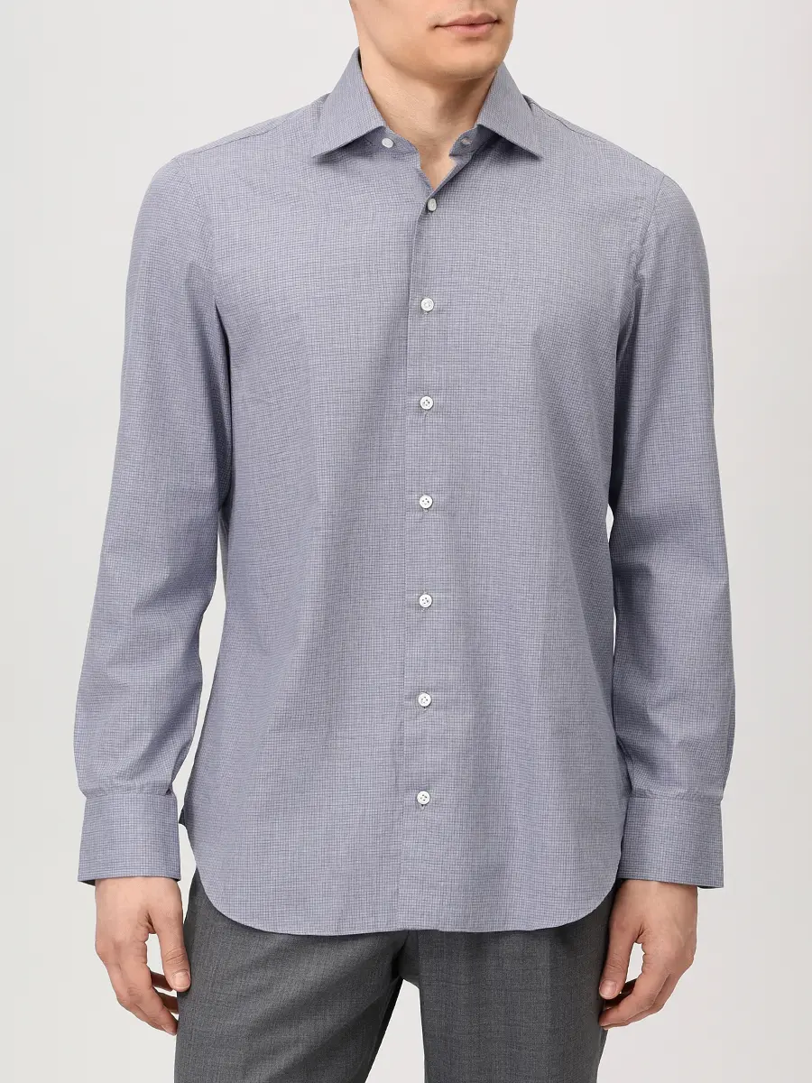 Рубашка Regular Fit хлопковая