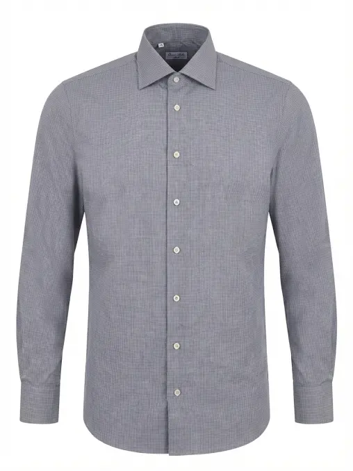 Рубашка Regular Fit хлопковая CESARE ATTOLINI