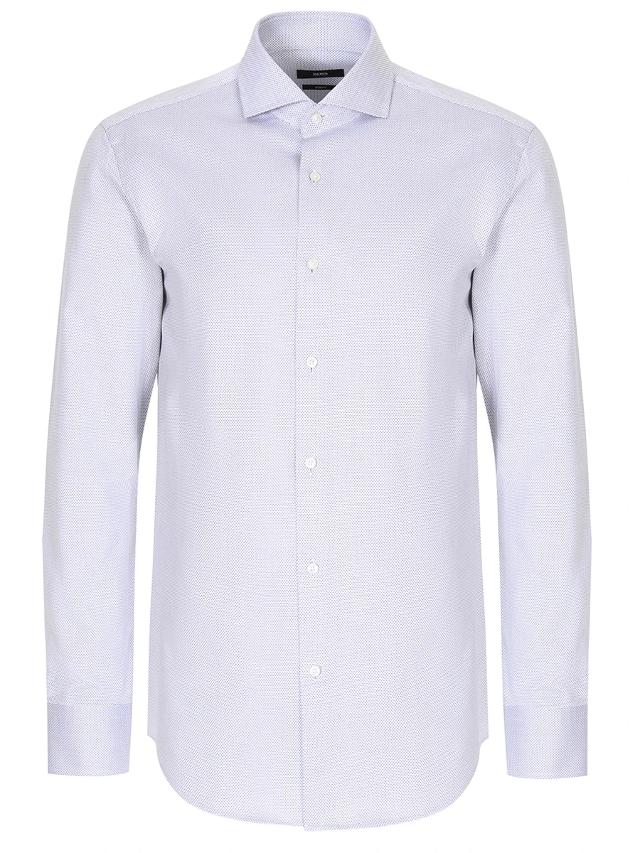 Рубашка Slim Fit хлопковая от BOSS за 10 150 рублей со скидкой 30% ...