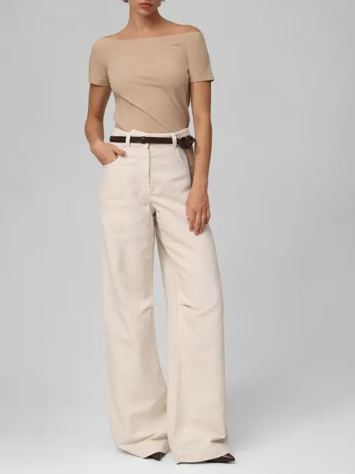 Топ хлопковый BRUNELLO CUCINELLI