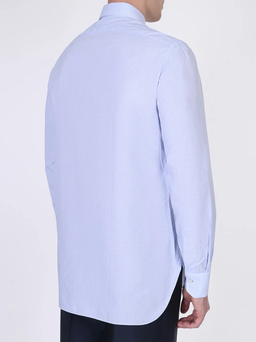 Хлопковая рубашка Regular Fit KITON