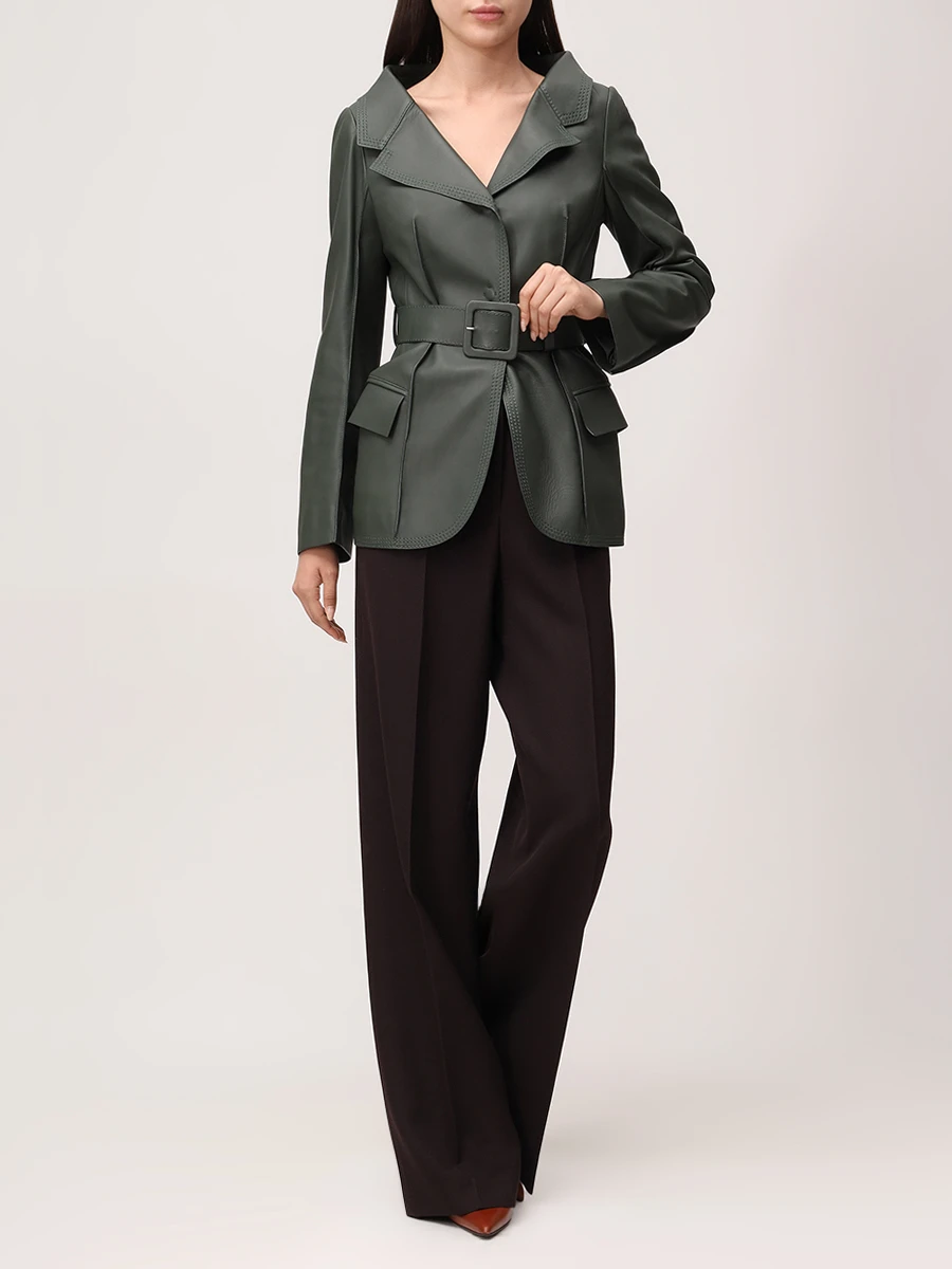 Куртка кожаная