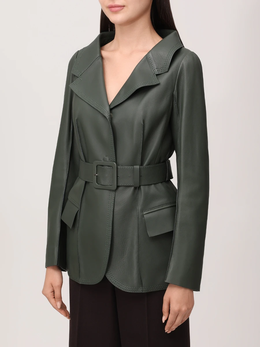 Куртка кожаная