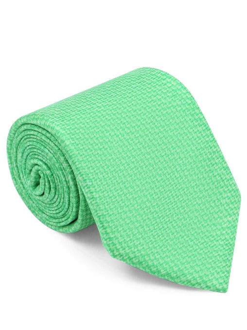 Однотонный галстук из шелка ISAIA