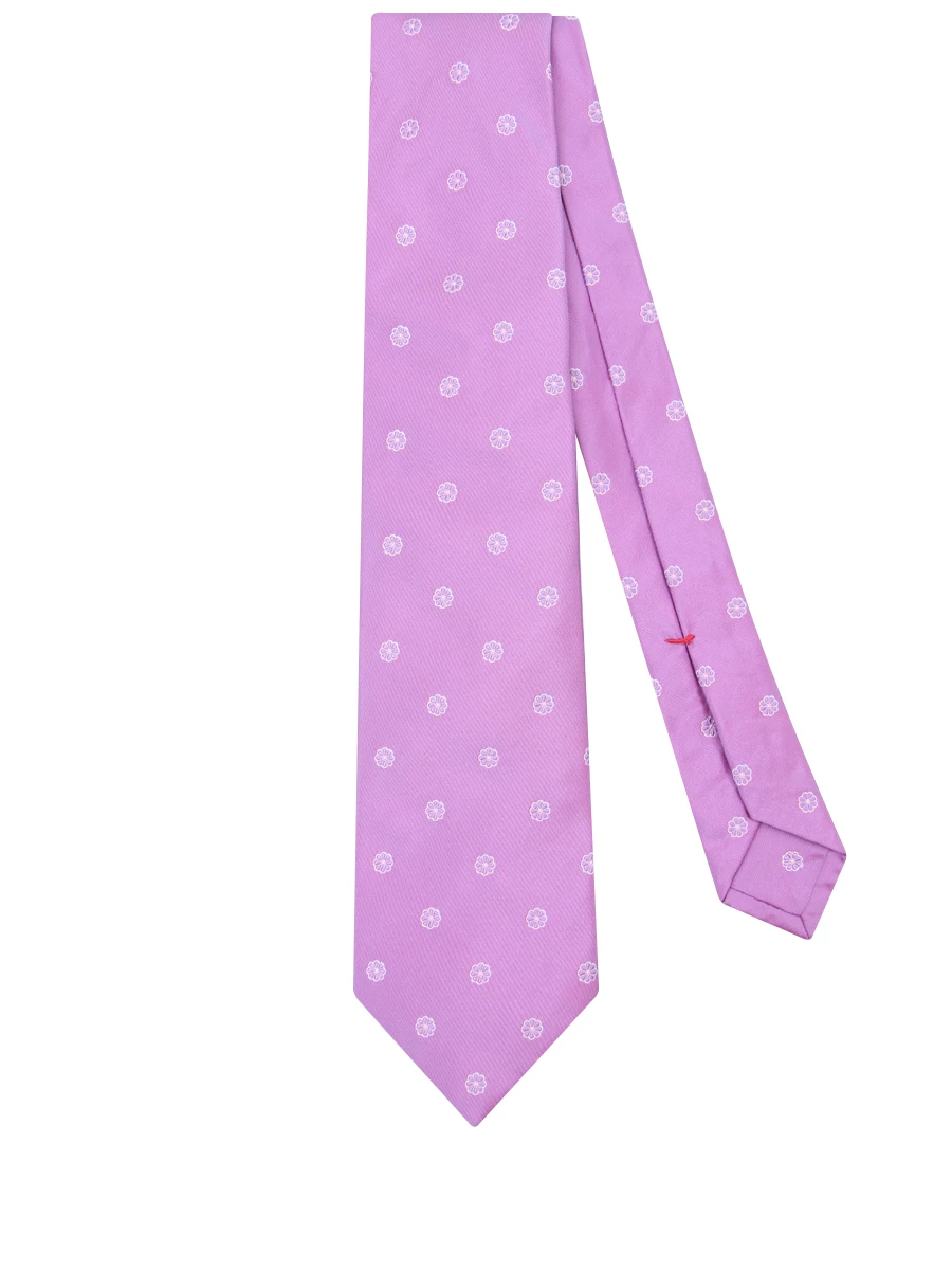 Шелковый галстук с узором