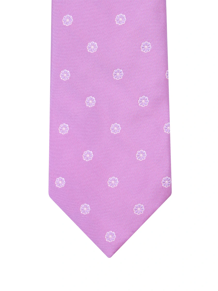 Шелковый галстук с узором