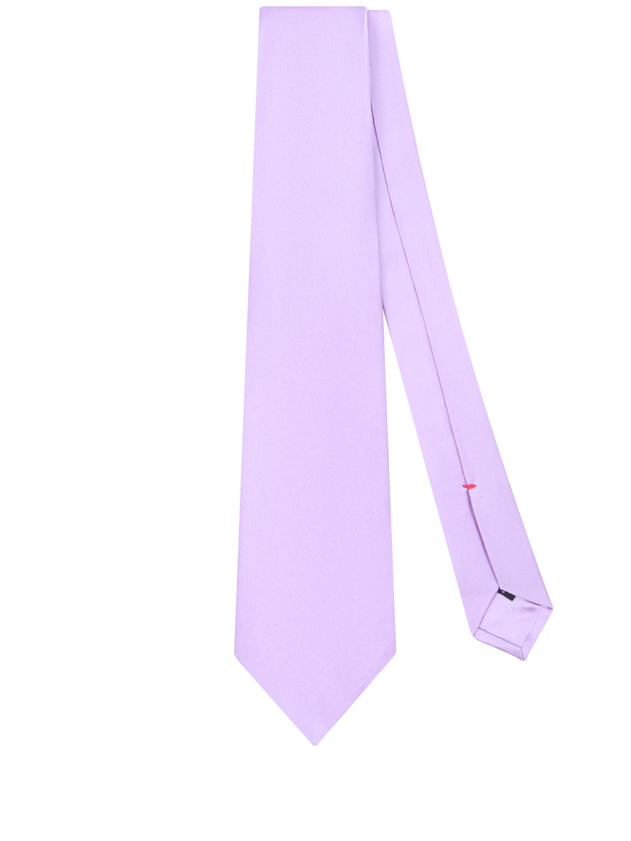 Однотонный галстук из шелка