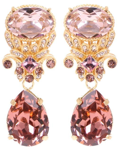 Серьги с кристаллами DOLCE & GABBANA