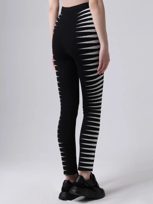 Леггинсы из шерсти и шелка HAIDER ACKERMANN