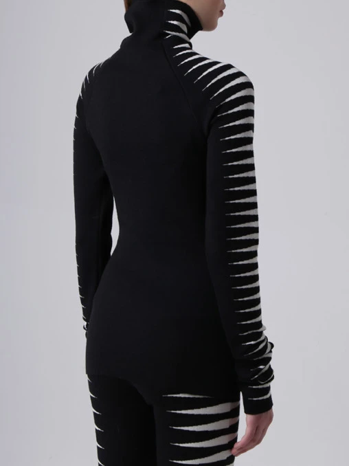 Водолазка из шерсти и шелка HAIDER ACKERMANN