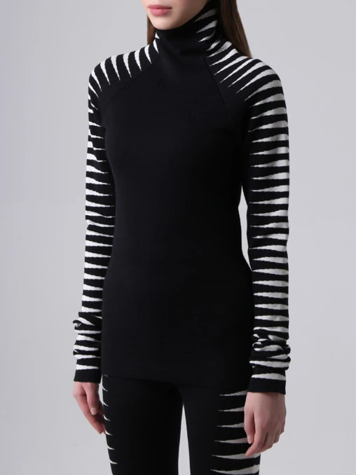 Водолазка из шерсти и шелка HAIDER ACKERMANN