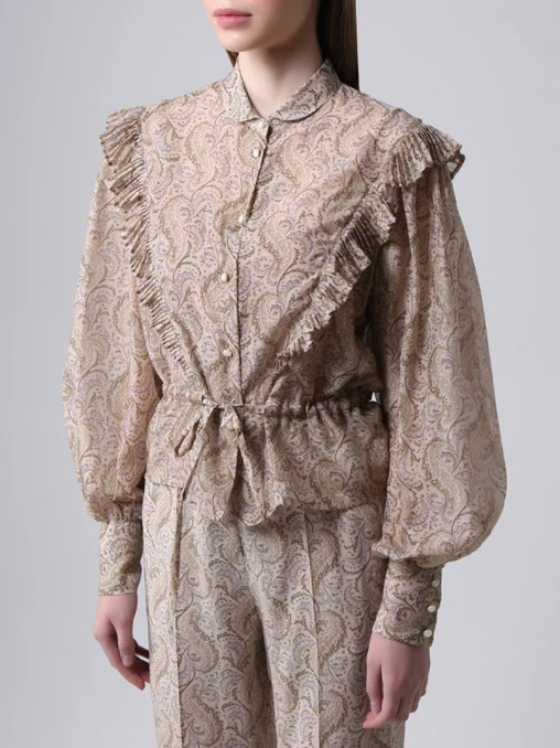 Блуза с принтом ETRO