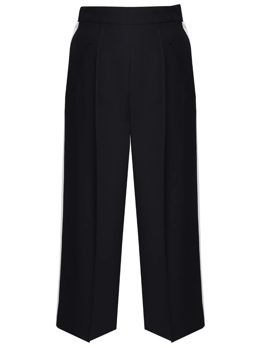 Брюки-кюлоты с лампасами