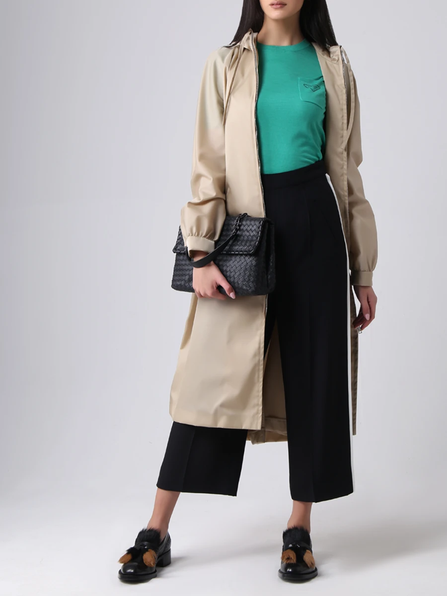 Брюки-кюлоты с лампасами