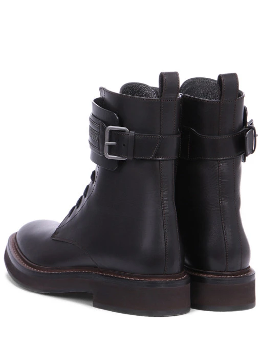 Ботинки кожаные BRUNELLO CUCINELLI