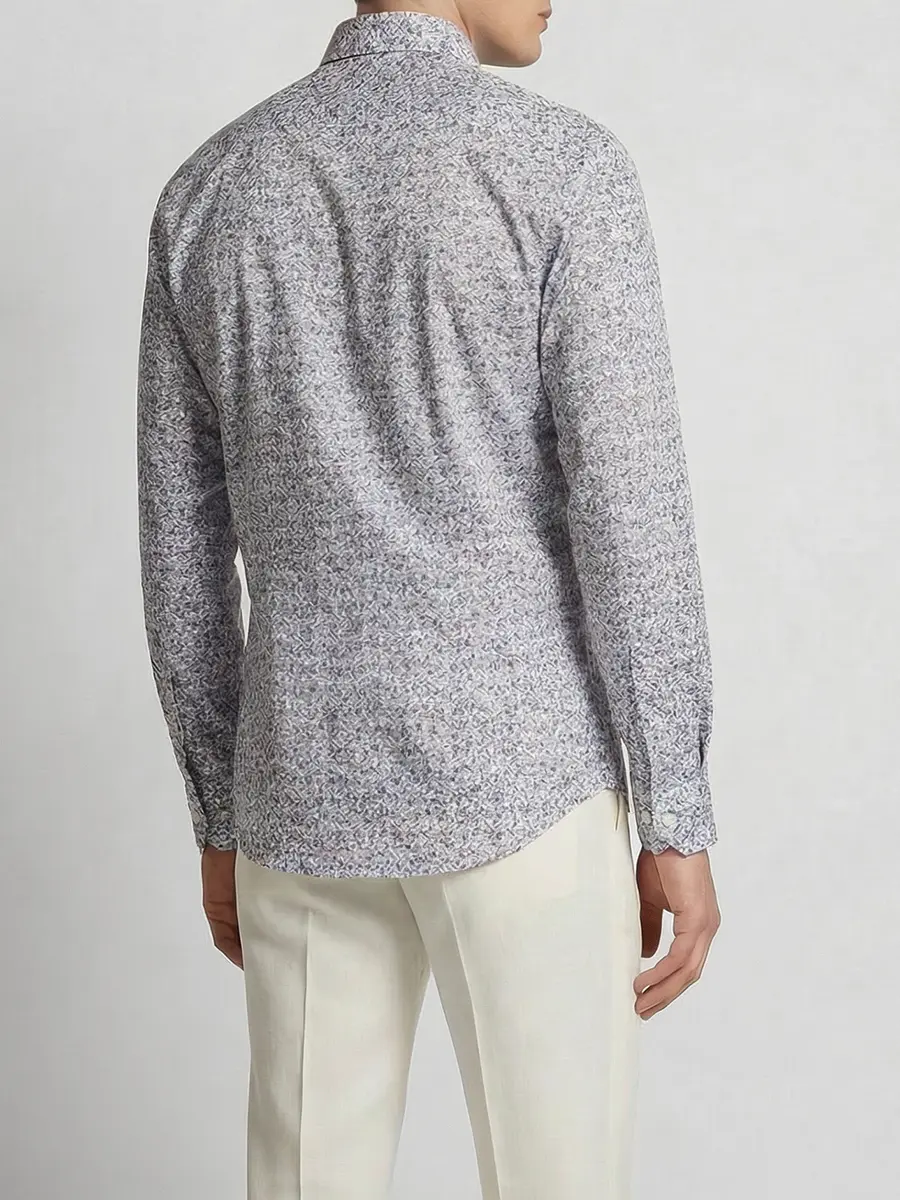 Рубашка хлопковая regular fit