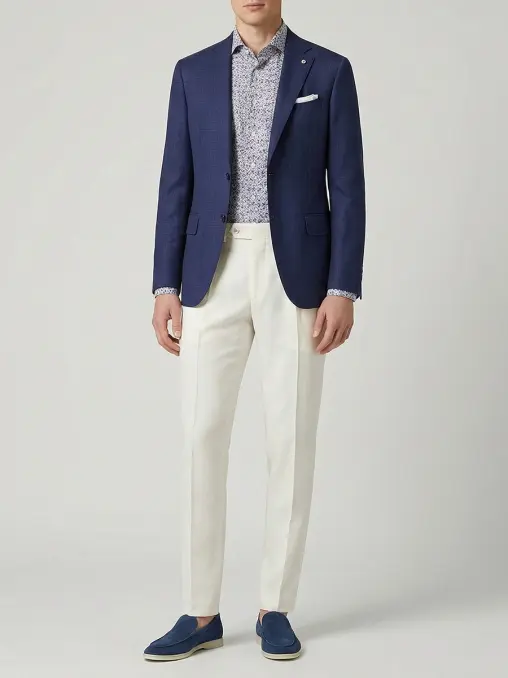 Рубашка хлопковая regular fit CESARE ATTOLINI