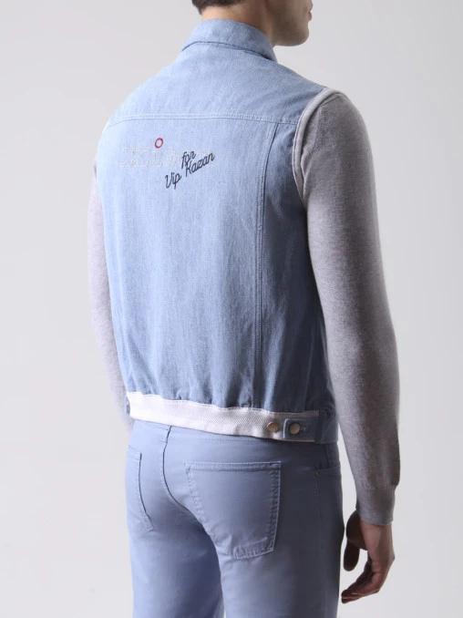 Жилет джинсовый KITON