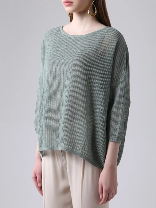 Легкий джемпер с нитью люрекс MISSONI