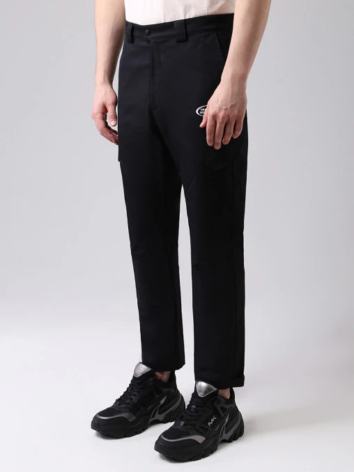 Брюки хлопковые MARCELO BURLON