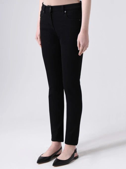 Джинсы slim fit хлопковые VALENTINO PAP