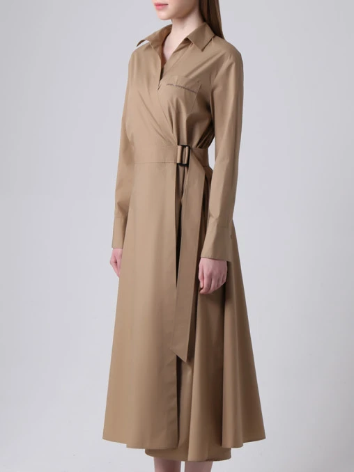 Платье хлопковое BRUNELLO CUCINELLI