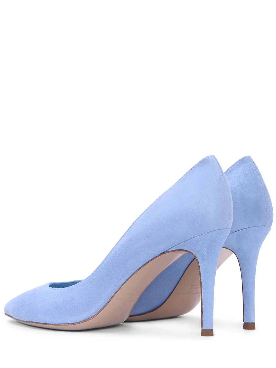 Туфли-лодочки замшевые