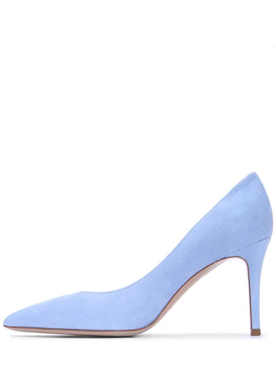 Туфли-лодочки замшевые