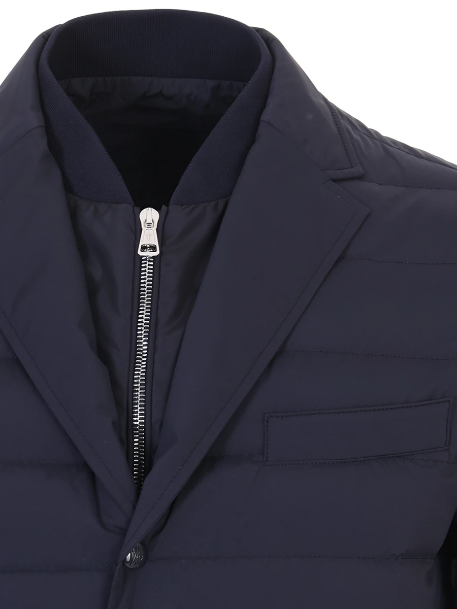 Куртка-пиджак на пуху