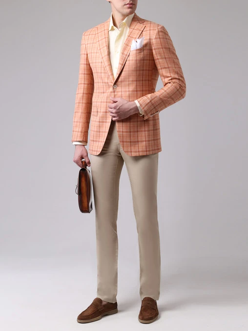 Рубашка хлопковая slim fit ZILLI