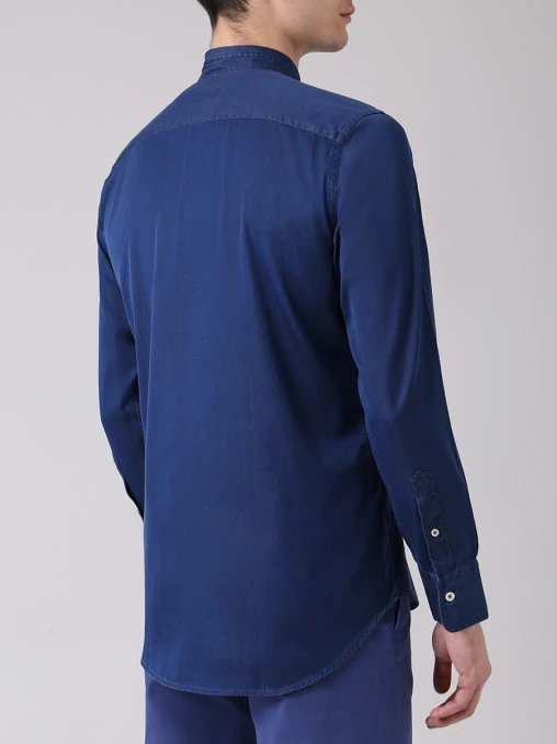 Рубашка хлопковая regular fit CANALI