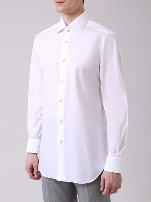 Рубашка Slim Fit хлопковая KITON