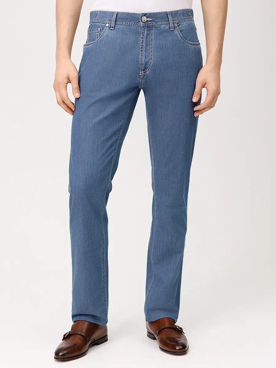 Джинсы Slim Fit хлопковые