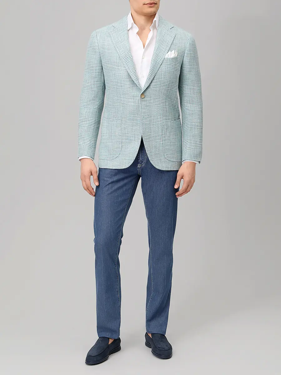 Джинсы Slim Fit хлопковые