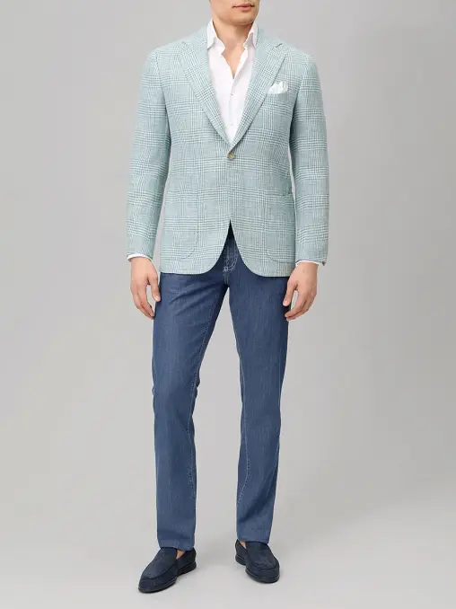 Джинсы Slim Fit хлопковые CESARE ATTOLINI