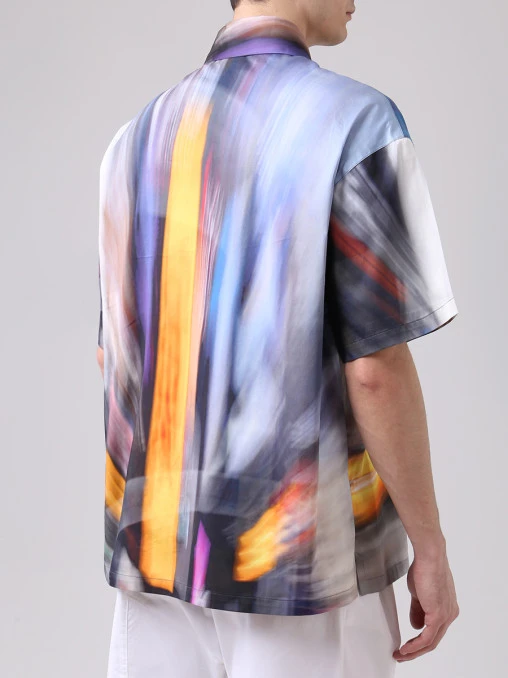 Рубашка с принтом HERON PRESTON