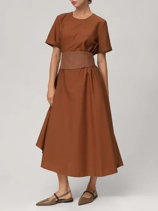 Платье хлопковое BRUNELLO CUCINELLI