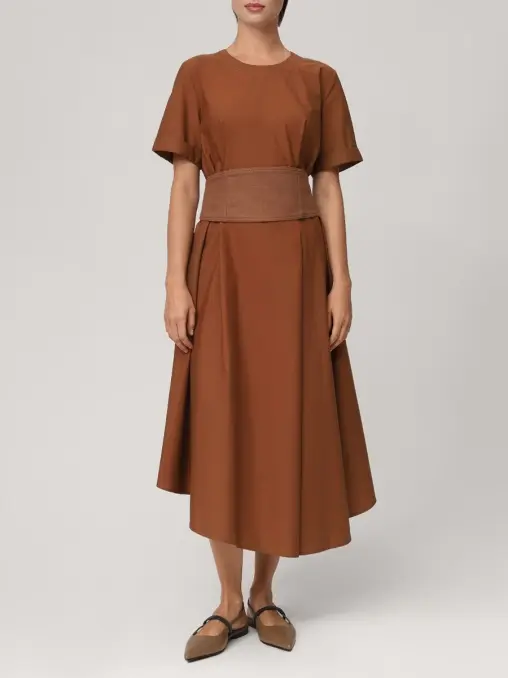 Платье хлопковое BRUNELLO CUCINELLI