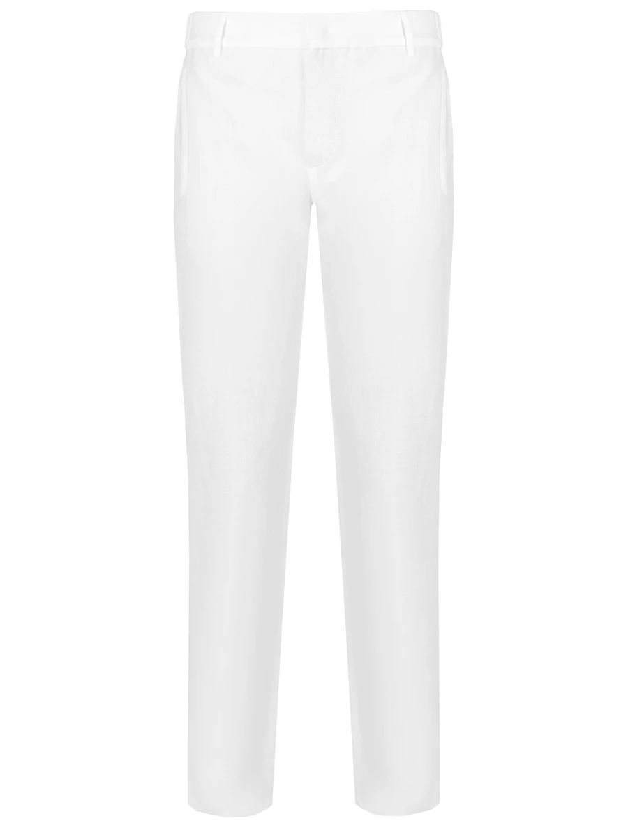 Брюки льняные