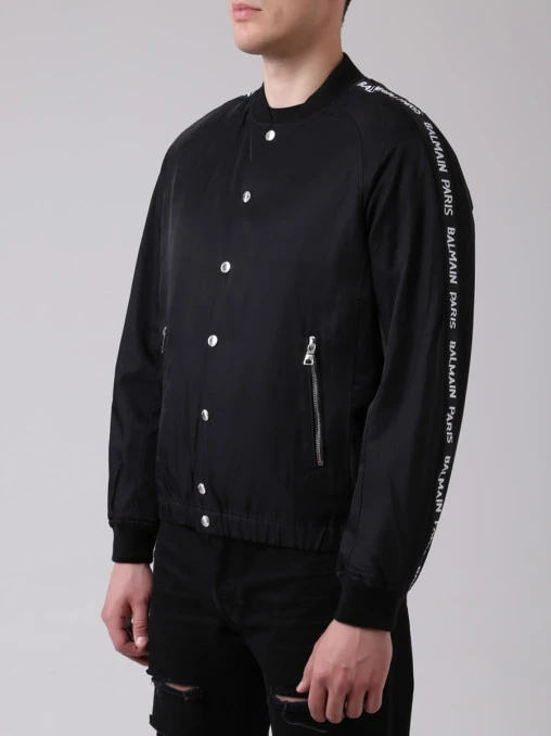 Бомбер с лампасами BALMAIN