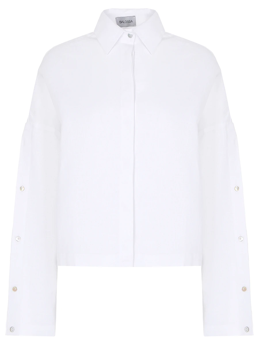 Рубашка однотонная